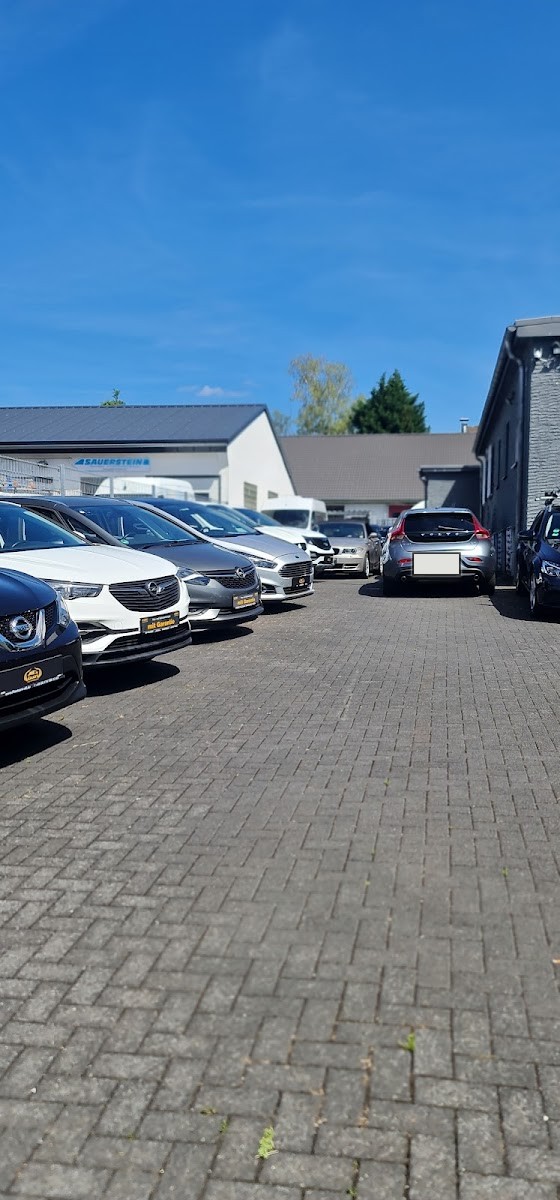 Fahrzeughof von Jokars Automobile, gemischter Bestand